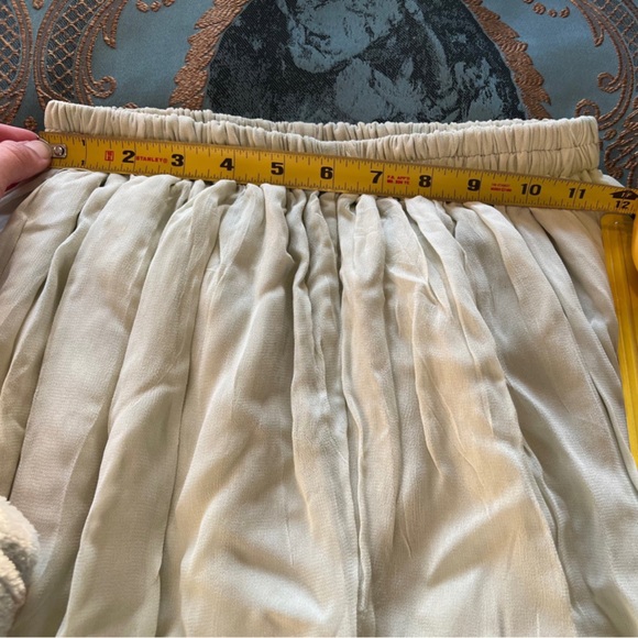 Green Chikankari Dress. Indian Dress with palazzo pants - Picture 9 of 13